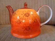 teekanne fine keramik handbemalt  cha cult