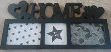 Bilderrahmen "Home" Foto Collage Für 3 Fotos 