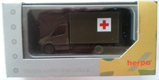 Herpa 700740 Mercedes-Benz Sprinter `06 Koffer „Schweizer Militär Rotes Kreuz“