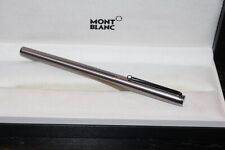 Montblanc Slim Line Füllfederhalter Fountain Pen silbern Füller, Mont Blanc