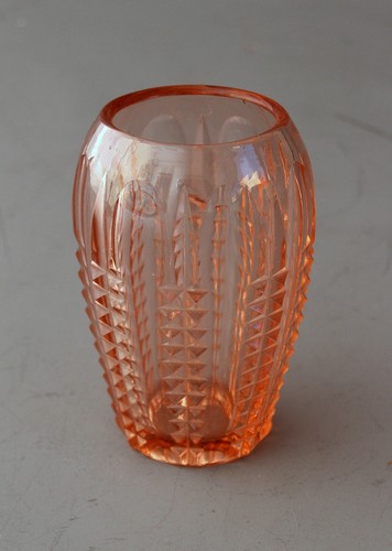Pressglasvase rosalin rosa - pressglasvase, rosalin,