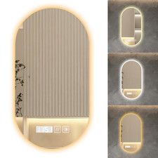 Led badspiegel oval - led,