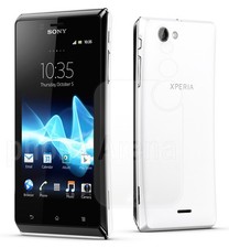 Sony Xperia J weiß "gut" Cyangen gebraucht