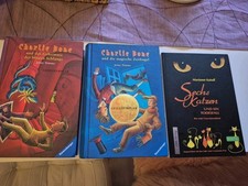 3 Bücher Charlie Bone  die Magische Zeitkugel/das Geheimnis D. blauen Schlange 