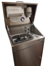 NP3000 Eur Hygienestation TOP Mobiles Waschbecken Festival Foodtruck 230V 