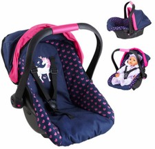 Puppen-Autositz mit Dach