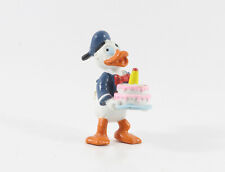 Micky Maus === Donald Duck mit Geburtstagstorte Figur Applause