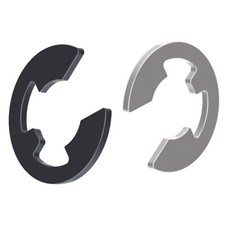 Sicherungsscheibe DIN 6799 für Wellen,  blank oder Edelstahl, Sicherungsring