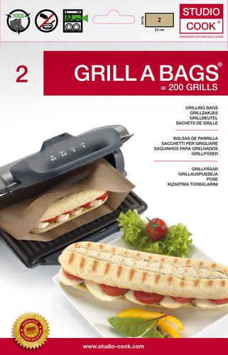 Grillbeutel für kontaktgrill - grillbeutel,