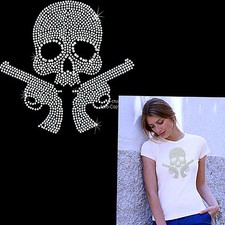  Glitzer Nieten Strass Gothic
