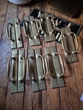 Paar große antike Vintage