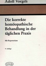 Die korrekte homöopathische