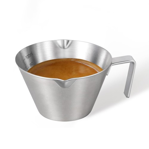 Edelstahl espressotassen - edelstahl,