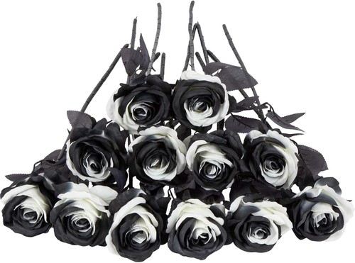 Künstliche rosen schwarz - künstliche,
