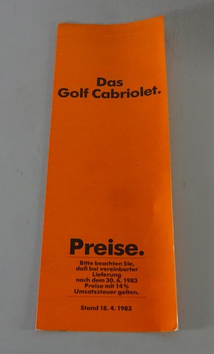 Preisliste broschüre - /,