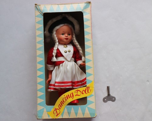 Alte uhrwerk tanzpuppe - tanzpuppe, dancing