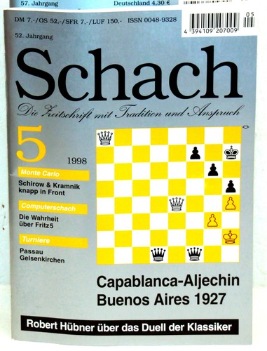 Schach 1998 deutsche - schach,