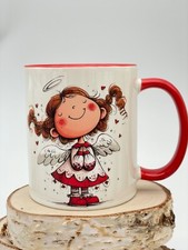 Tee  Kaffeetasse mit Engel