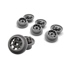 8 Korbrollen Rad Spülmaschine kompatibel mit Bosch Siemens Neff 00165314 165314