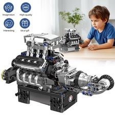 V8 Motor Bausatz Benzin