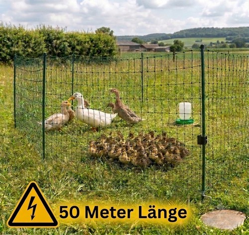 50m geflügelnetz elektrozaun - geflügelnetz,