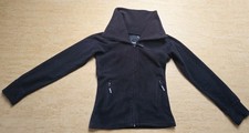 Bench Feecejacke Fleece Jacke Gr. M schwarz großer Kragen Polyester