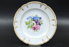 Antiker Kuchenteller weiß