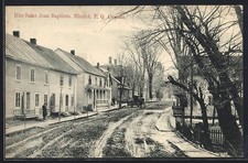 Nicolet /P. Q., Rue Saint Jean Baptiste, Ansichtskarte 