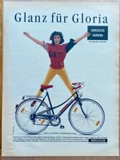 Hercules Damenrad Fahrrad Original 1985 Vintage Advert Werbung Reklame