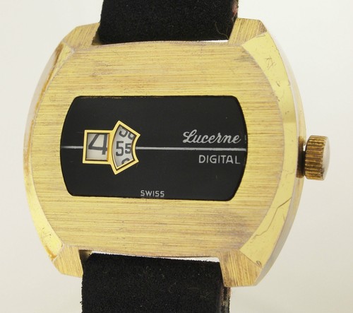 Mechanische uhr mit digitaler - mechanische,
