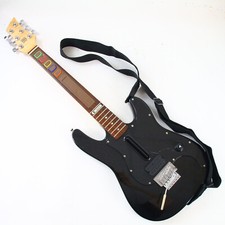 Playstation 3 PS3 PAL Controller Guitar Hero Gitarre Gurt ohne Empfänger Holz