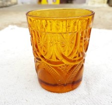 Vintage Val St Lambert Amber