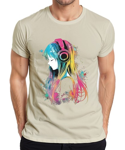 Anime mädchen kopfhörer - mädchen,