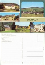 Erlbach (Vogtland) Ausflugsgaststätte "Waldschenke"   Eubabrunn, Markt  1982