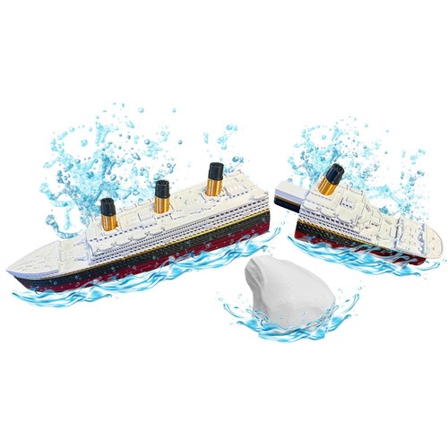 Split half titanic badeboot - in,