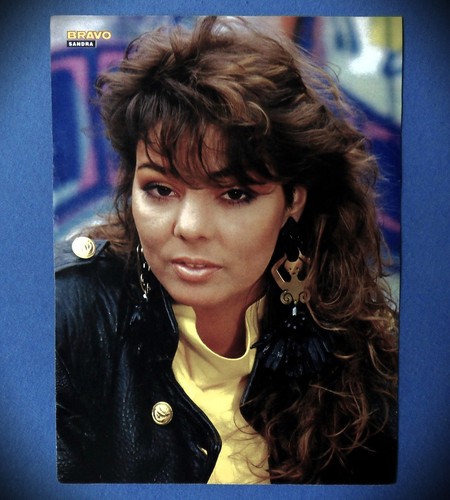 Poster sandra 80er - sandra, jahre