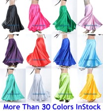 Bauchtanz Kostüm Rock Belly Dance Satin Skirt Rock Tribal Tanzrock Orientalisch