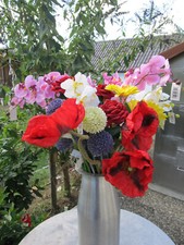 Konvolut Kunstblumen Orchideen