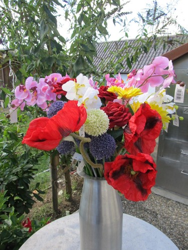 Konvolut kunstblumen orchideen - konvolut,