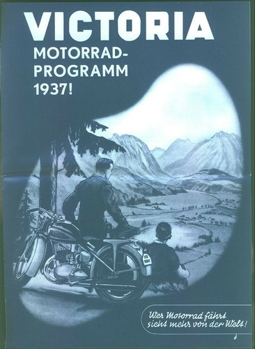 Victoria motorräder 1937 - victoria,