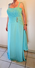 Abendkleid hellblau mit