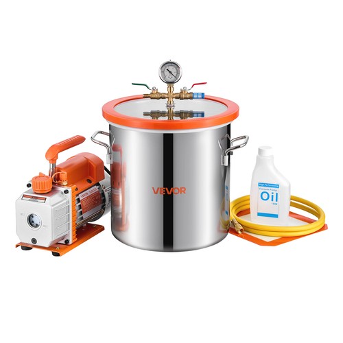 Vevor vakuumpumpe mit 4l - vakuumpumpe,