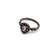 Vintage-Stil Ring – Herzform