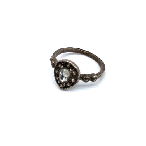 Vintage stil ring herzform - vintage-stil,