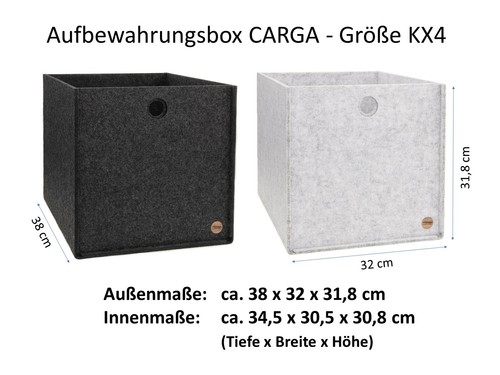 Aufbewahrungsbox carga filz - aufbewahrungsbox,