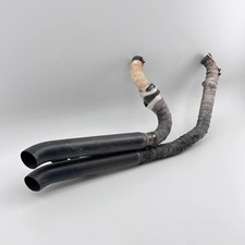 Harley Davidson Touring Softail Dyna Custom Auspuffanlage Krümmer + Endtopf