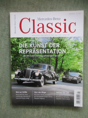 Mercedes benz classic 2012 - benz, 1/2012