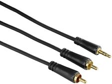 Hama Aux Audio-Kabel 3,5mm-Klinken-Stecker -2 Cinch-Stecker Stereo 1,5m 00122298