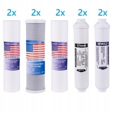  1 Jahre Ersatzfilter 6 Stufen Umkehr Osmose Anlage Wasserfilter Filter 