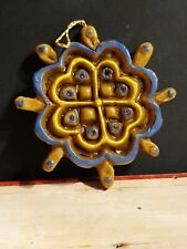 Wachs Antik Wachsanhänger Weihnachtsbaum Waffel Eisen Anker Weihnachtsschmuck